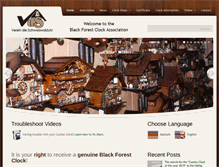 Tablet Screenshot of black-forest.org